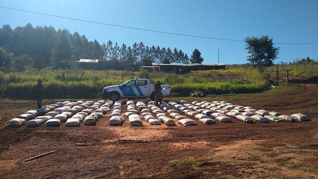 Prefectura Naval Argentina decomisó 6 toneladas de maíz sin aval. Prefectura Naval Argentina