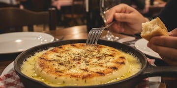 Fue a comer a una parrilla, encontró una hormiga en la provoleta, le dijo a la moza y le destrozaron el auto