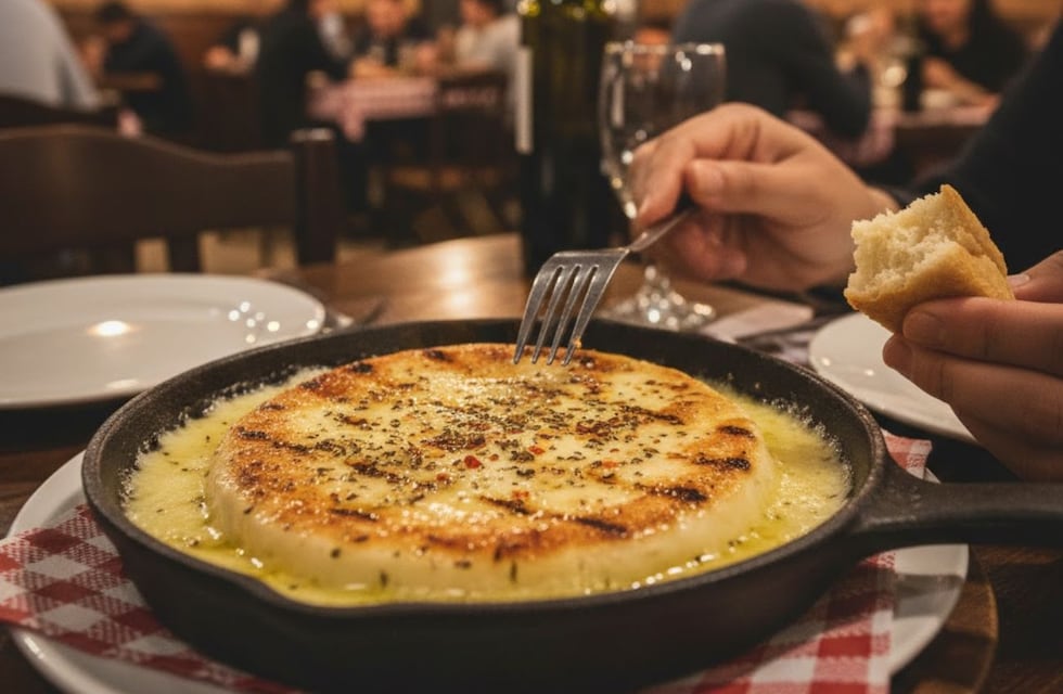 Fue a comer a una parrilla, encontró una hormiga en la provoleta, le dijo a la moza y le destrozaron el auto