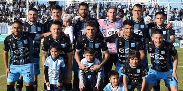 Racing no pudo romper el maleficio. Rafaela se lo empató en el minuto final (Prensa Racing).
