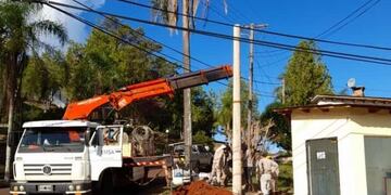 Mejoras en la infraestructura del servicio energético en San Pedro.