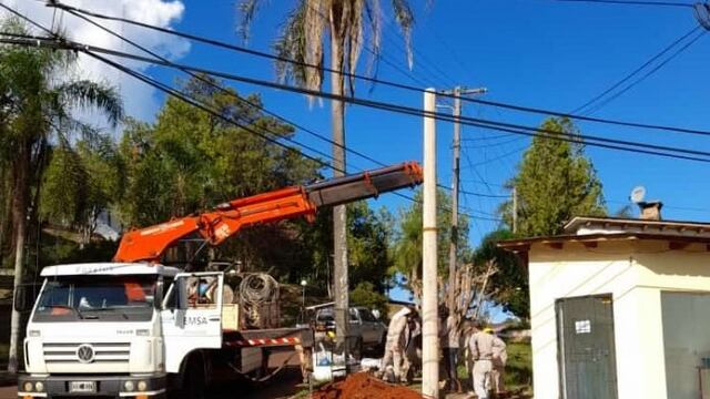 Mejoras en la infraestructura del servicio energético en San Pedro.