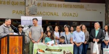 Cataratas del Iguazú se vistió de fiesta para recibir al turista 1 millón.