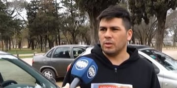 Adrián Aguilar, hijo de Héctor, pidió Justicia por su padre.
