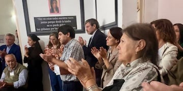 El espacio fue inaugurado en el hogar de Marta y Rolando. Participaron organismos de derechos humanos, referentes de la justicia, familiares de desaparecidos y autoridades provinciales.