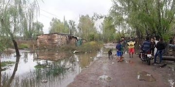 Allanamiento en tunuyán: Dos personas fueron detenidas y secuestraron armas tumberas. (Gentileza / Mirador Online)