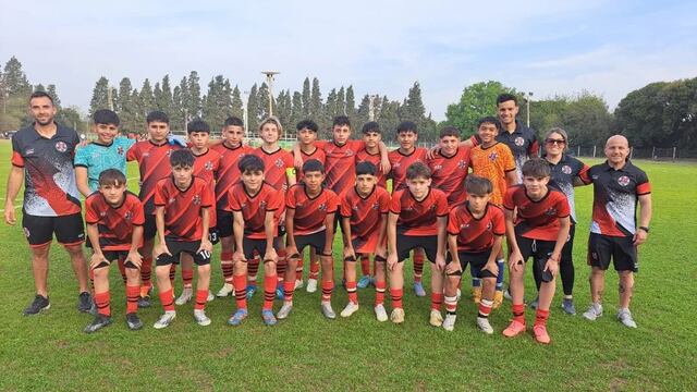 Lautaro Trasmontana y Leonel Bruno selección sub 13 San Francisco