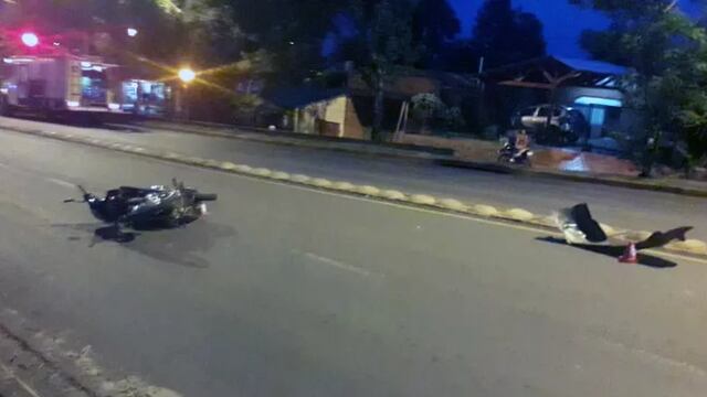 Tras el accidente el hombre intentó darse a la fuga, dejando tirado a Zelmer