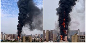 Incendio China