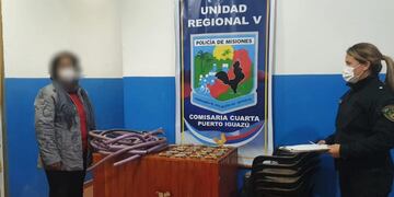 Efectivos policiales lograron recuperar elementos robados de un establecimiento escolar en Puerto Iguazú.