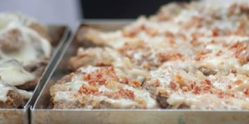 Los comerciantes hicieron una promoción el 3 de mayo con degustación en las peatonales.