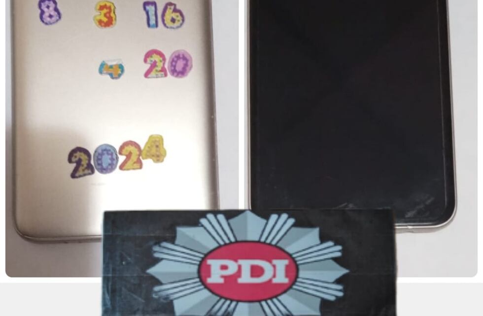 Recuperaron un celular robado en abril