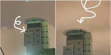 Pareja fue viral tras subirse al helipuerto de un edificio abandonado en Posadas.