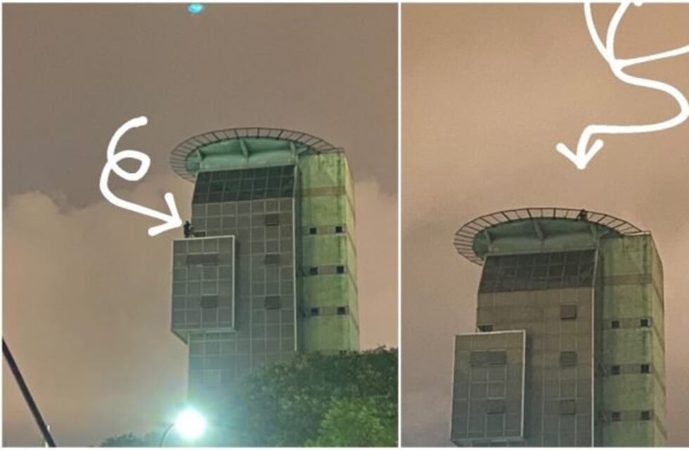 Pareja fue viral tras subirse al helipuerto de un edificio abandonado en Posadas