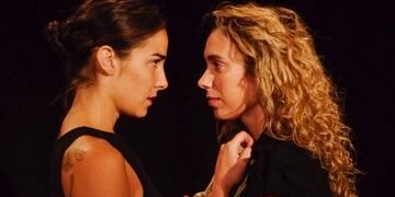 Juana Viale y Victoria Césperes trabajaron juntas en "La sangre de los árboles".