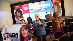 Elecciones Legislativas 2025. Búnker de Natalia de la Sota, de Defendamos Córdoba. (Pedro Castillo / La Voz)