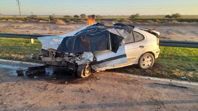 El Renault Megane de la víctima.