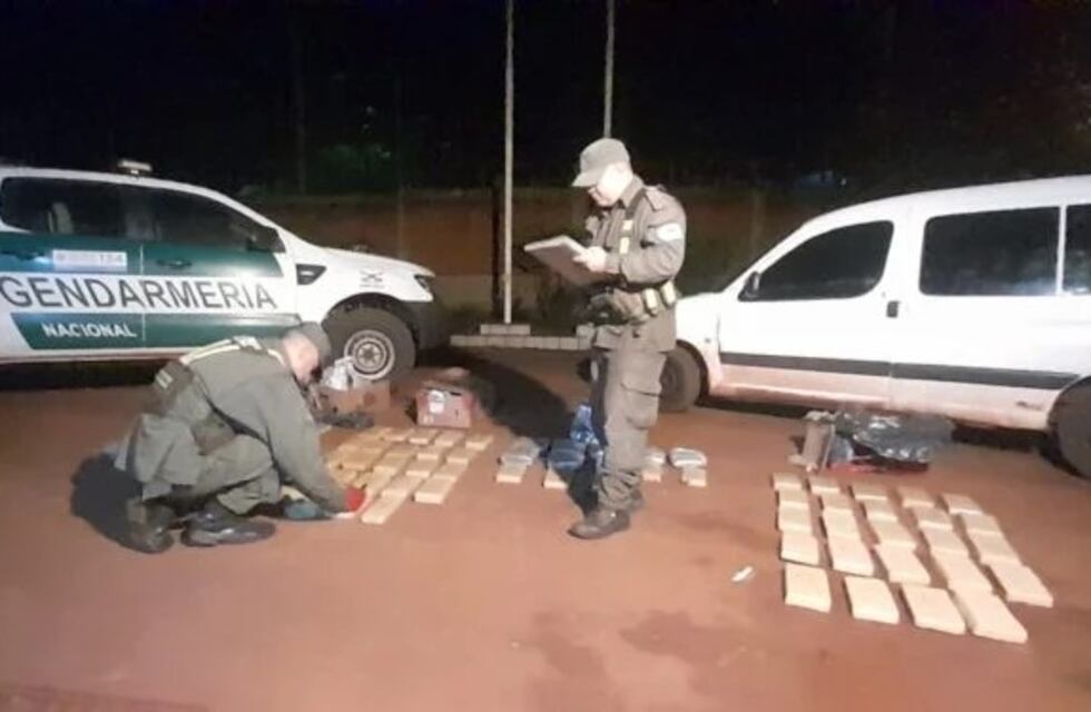 Gendarmería incautó más de 400 kilos de marihuana en Eldorado