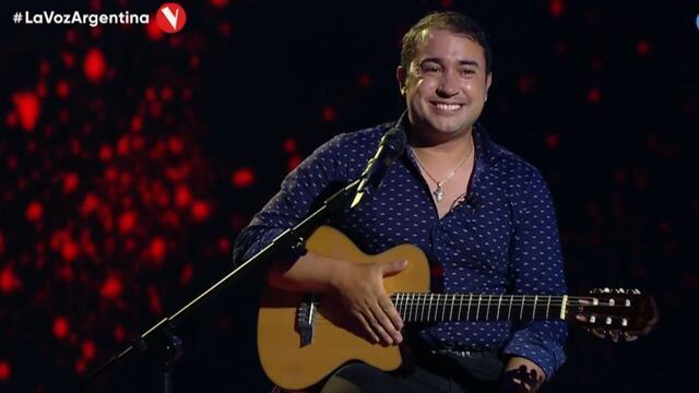 Luis Boccia audicionó en La Voz Argentina, pero no ingresó al programa.