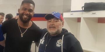 Maradona y El Morro García