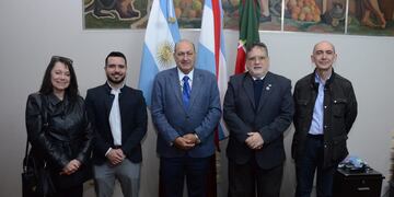 El intendente de Concordia recibió a representantes de la feria termal más importante a nivel internacional