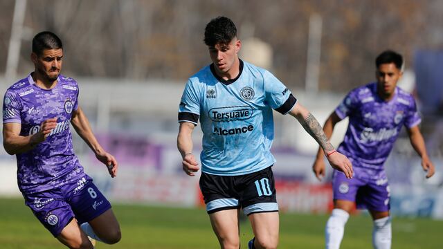 Belgrano visitó a Sacachispas por la Primera Nacional. (Prensa Belgrano)
