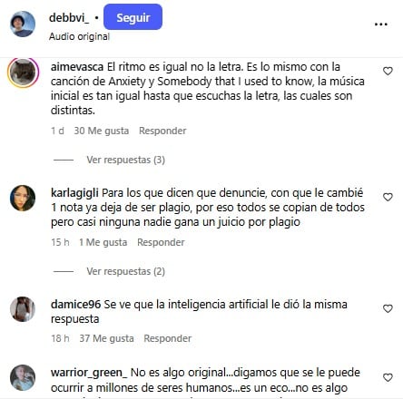 Las opiniones sobre los dichos de Axel Ezequiel.