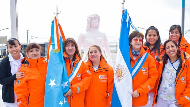 Reconocieron a enfermeras y enfermeros de Tierra del Fuego