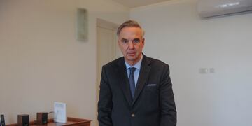 Entrevista Miguel Angel Pichetto en la Auditoría General de la Nación 
Foto Federico Lopez Claro