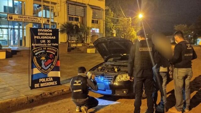 Un auto robado en Buenos Aires fue recuperado en Aristóbulo del Valle