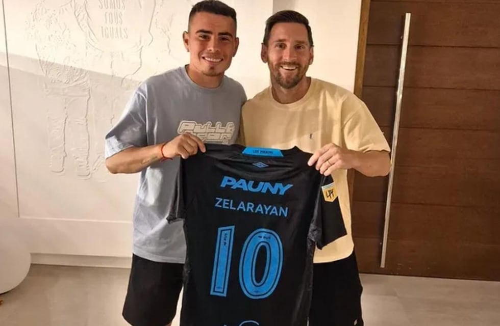 La 10 de Belgrano: el regalo de Lucas Zelarayán al conocer a Lionel Messi