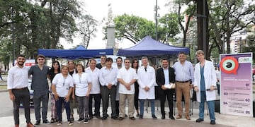 Medina Ruiz participó del encuentro en el Día Internacional del Glaucoma.