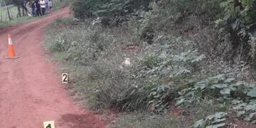 Un hombre fue ultimado de una estocada y apuntan a su hijo.