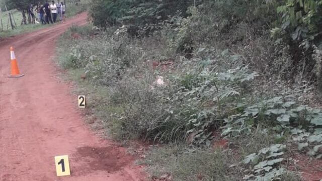 Un hombre fue ultimado de una estocada y apuntan a su hijo.