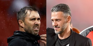 "Chacho" y "Micho" se despidieron de Internacional de Porto Alegre y River en el último mes.