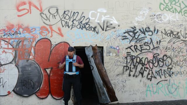Obelisco vandalizado. Gentileza / Clarín