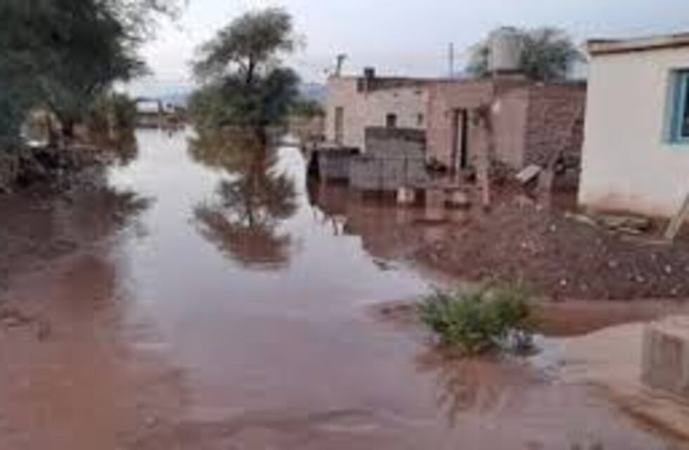Un temporal de lluvia, viento y granizo deja a Fiambalá y Tinogasta en crisis