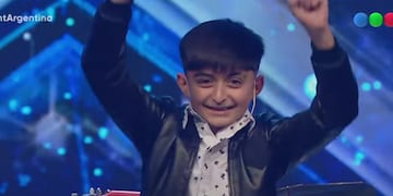 Thiago, el mendocino de 12 años que conquistó al jurado de Got Talent Argentina.