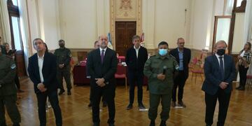 Ricardo Castillo fue presentado como coordinador de operativos de Gendarmería en Rosario