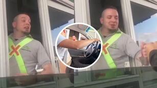 Santiago Fabián y su característico humor aparecieron nuevamente.