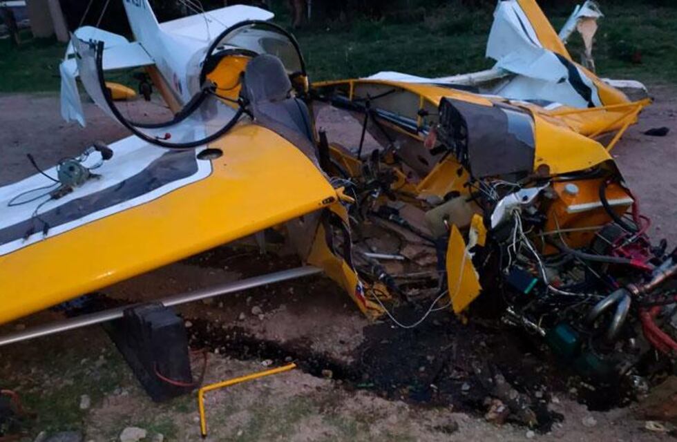 Dieron de alta en Córdoba a la niña herida en el accidente aéreo de Villa General Belgrano