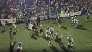 El enfrentamiento a los disparos en los festejos de Midland.