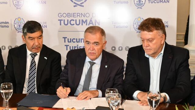 "La nueva ruta con Panamá es conectar a Tucumán con el mundo", destacó Jaldo.