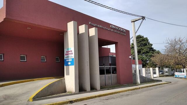Alta Gracia. El hospital donde confirmaron el deceso del nene.