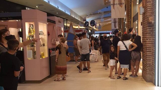 La venta de indumentaria fue uno de las actividades que tuvo mayor incremento.