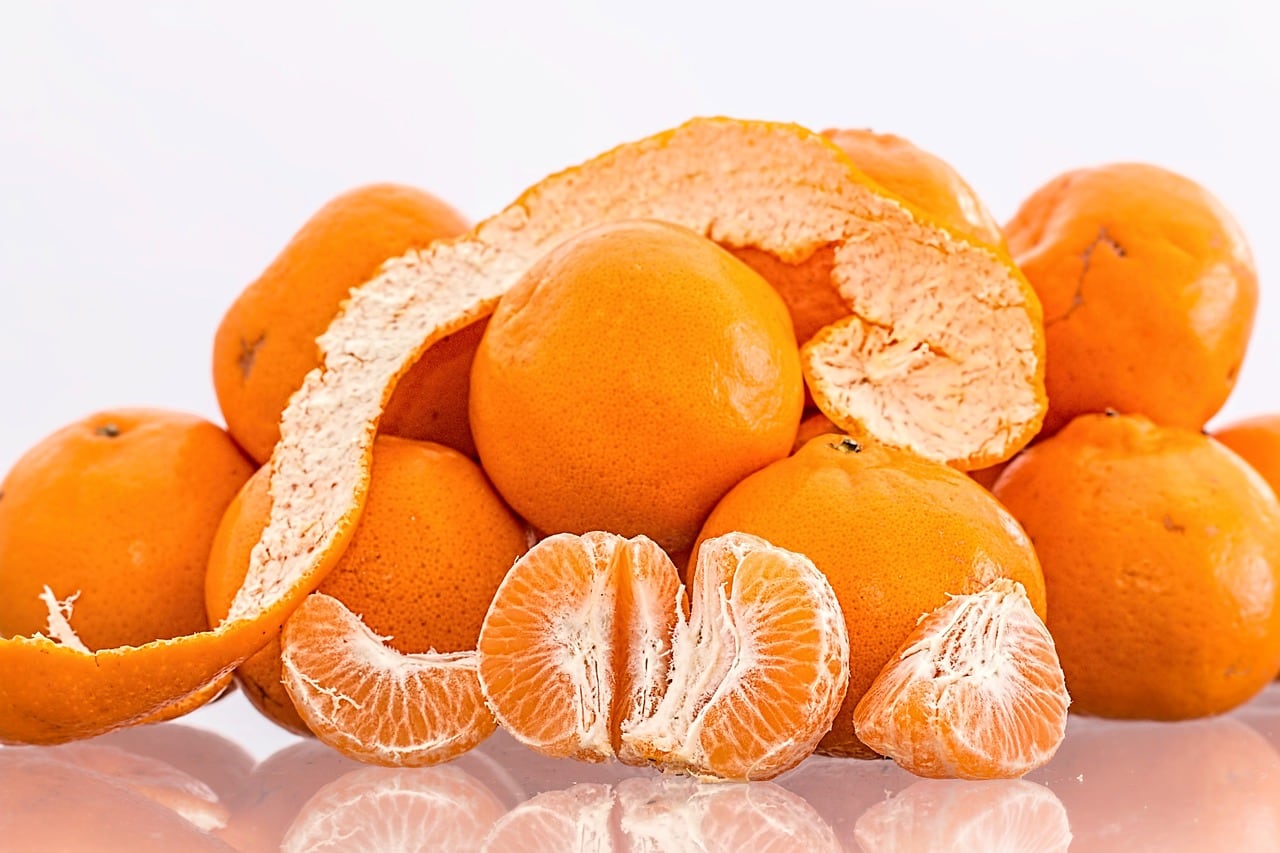 Para qué sirve las cáscaras de mandarina