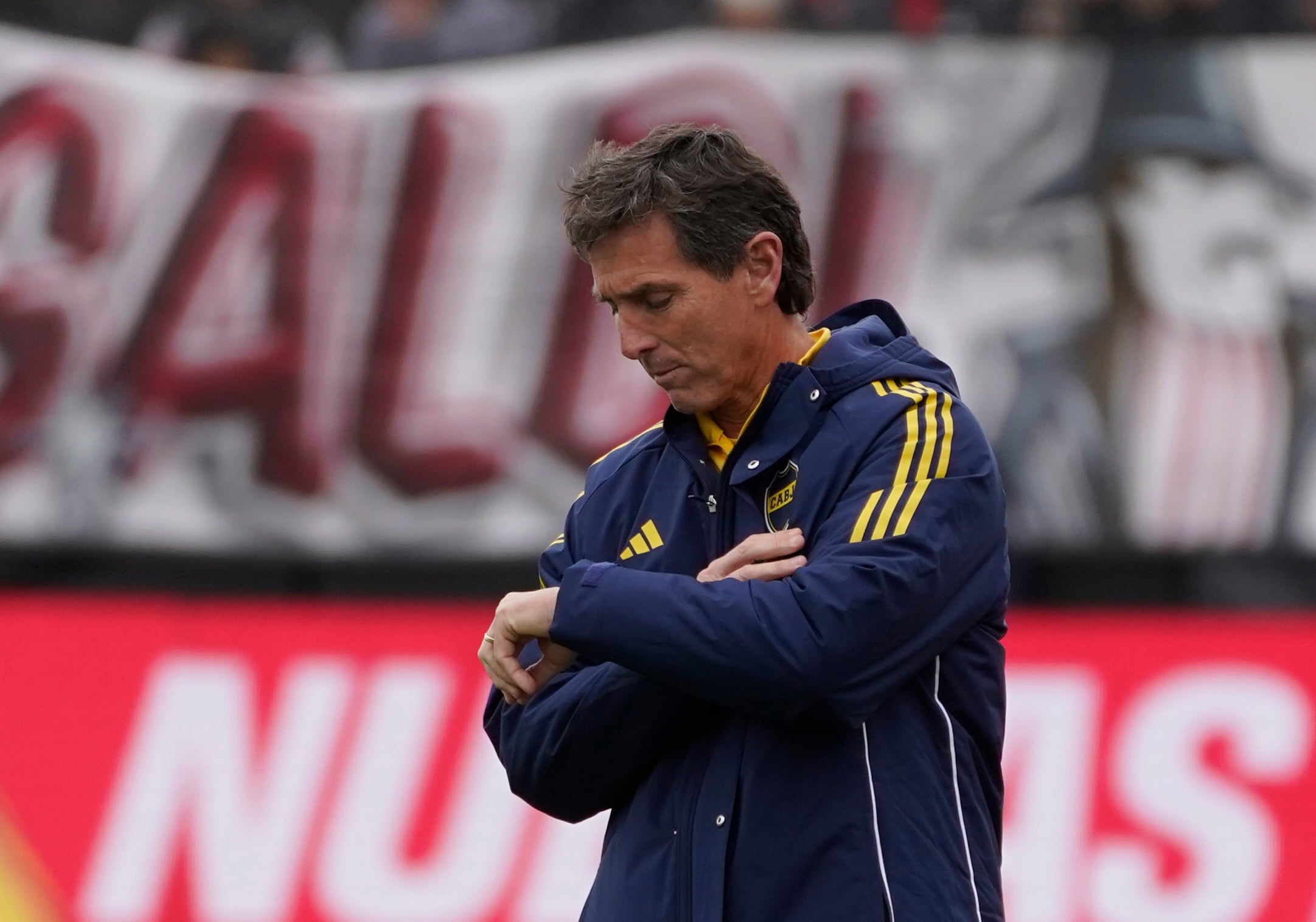 Claudio Úbeda, entrenador de Boca. (Gentileza Clarín)