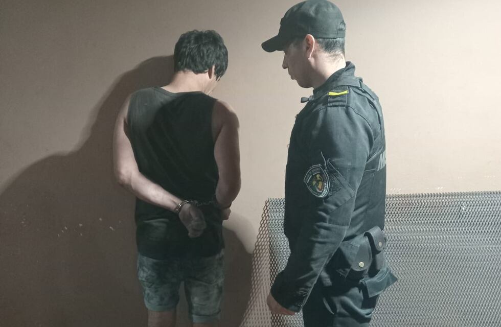 Insólito intento de robo en Eldorado: quedó encerrado en el quincho y fue detenido