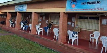 Campaña de vacunación contra el covid-19 en San Pedro