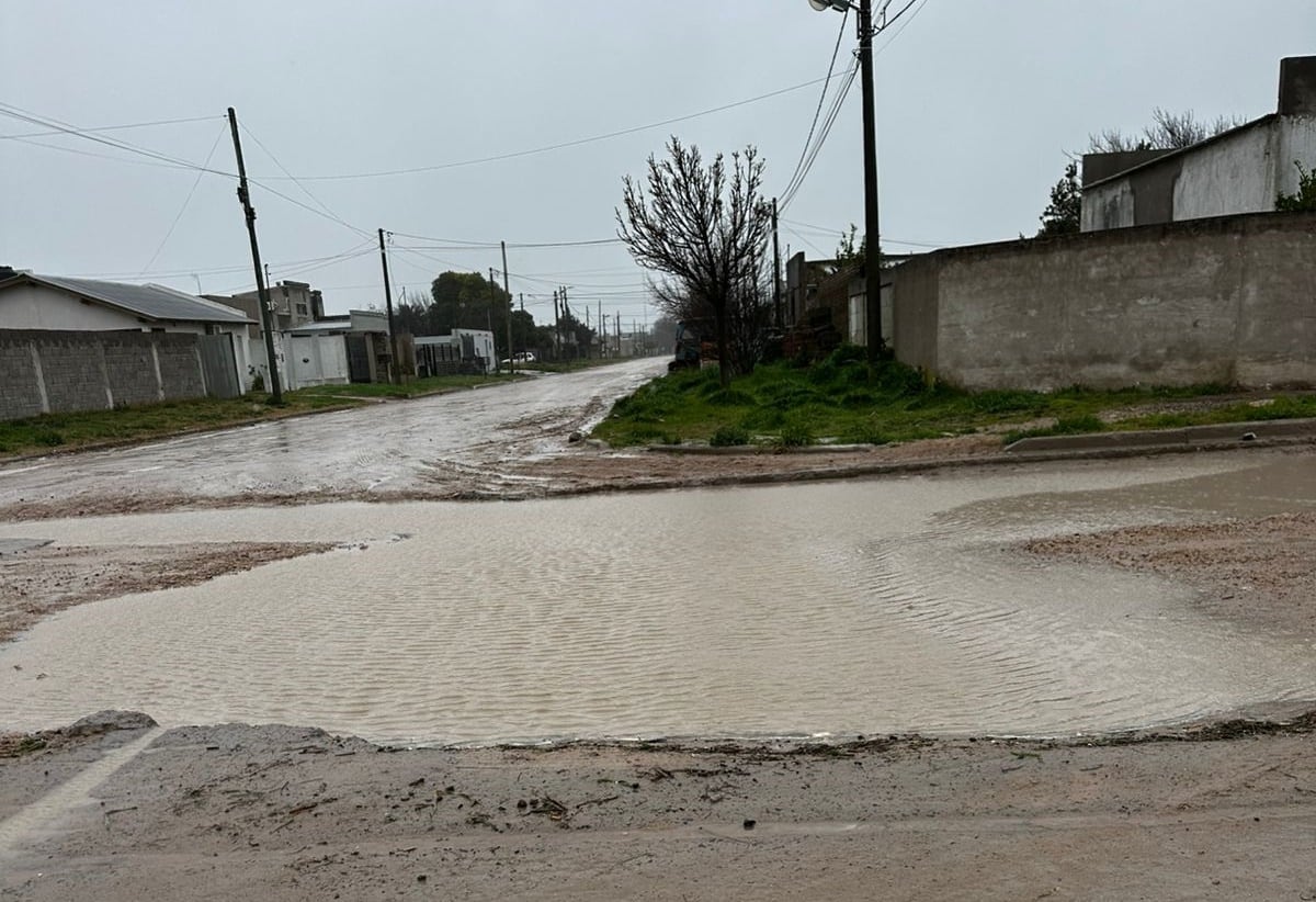 En su recorrida por el barrio Olimpo el Movimiento Vecinal denuncia falta de mantenimiento